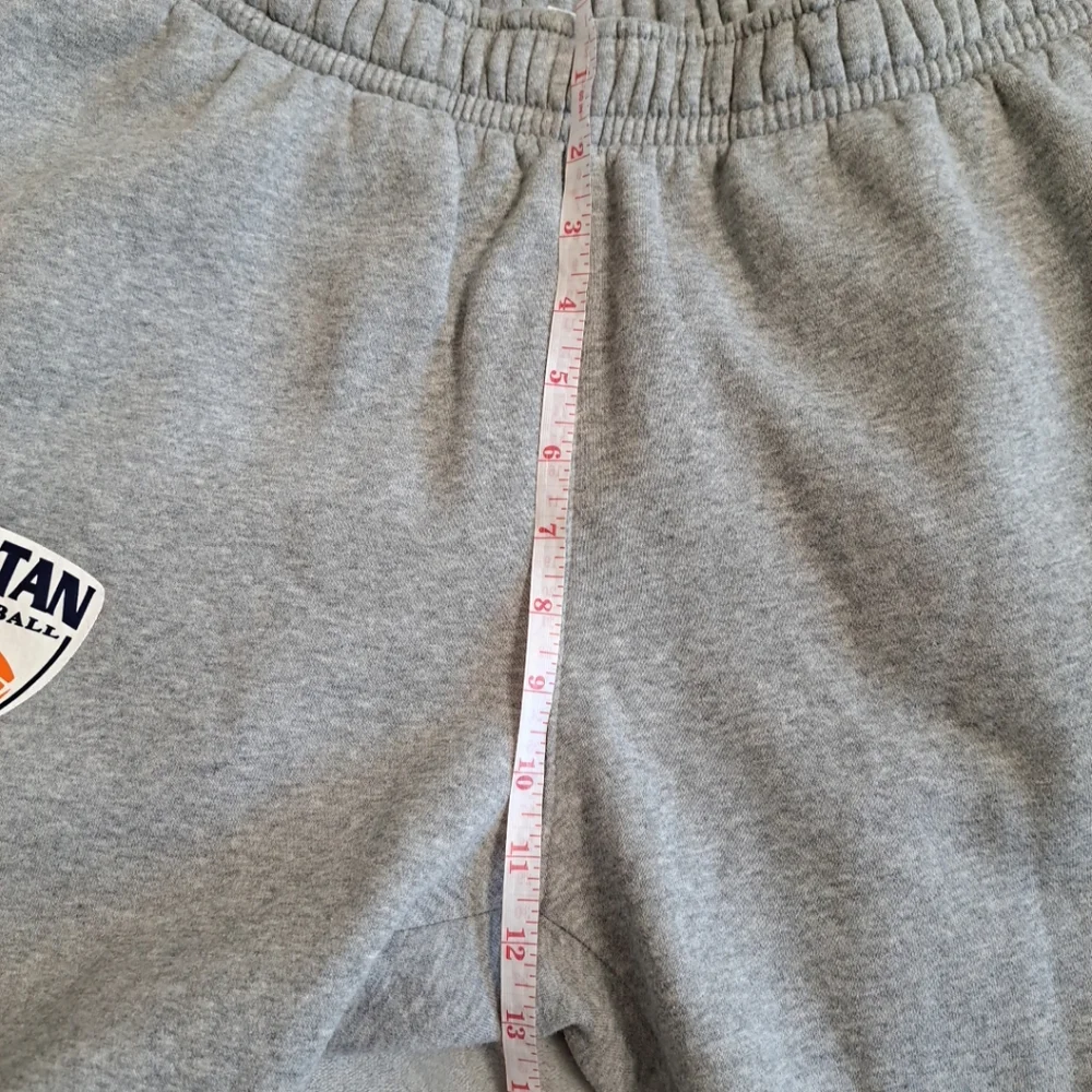 Nike Spartan Basketball Fleece Pants Mens Sz Medium Gray Jogger Sweatpants Logo - Picture 15 of 16